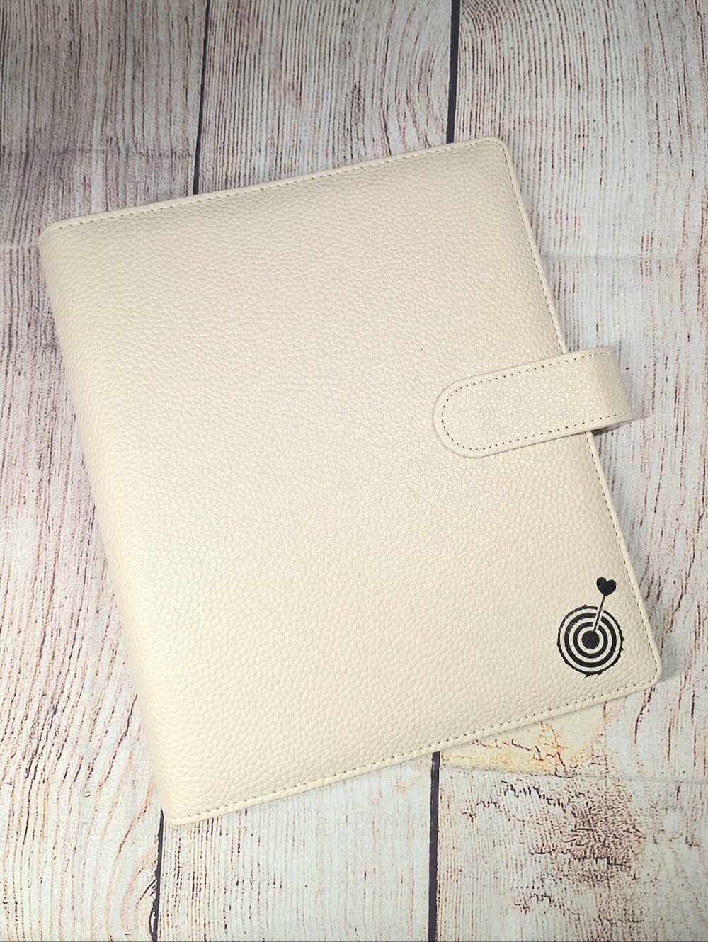 Cream A5 Planner with Black Rings, A5 Budget Binder, A5 Journal, A5 Organizer